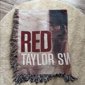 Taylor swift tapestry blanket RED album 50x60